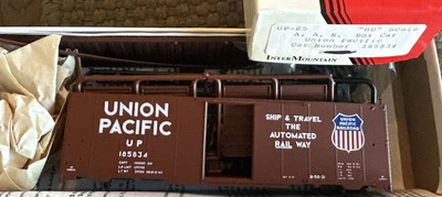 Intermountain Railway HO Scale Kit UP-05 AAR Box Car Union Pacific 185834 - Image 1 of 3