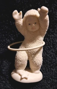 Twist And Shout Dept. 56 Snowbabies Hula Hoop Starlight Games 56.69942 - Picture 1 of 10