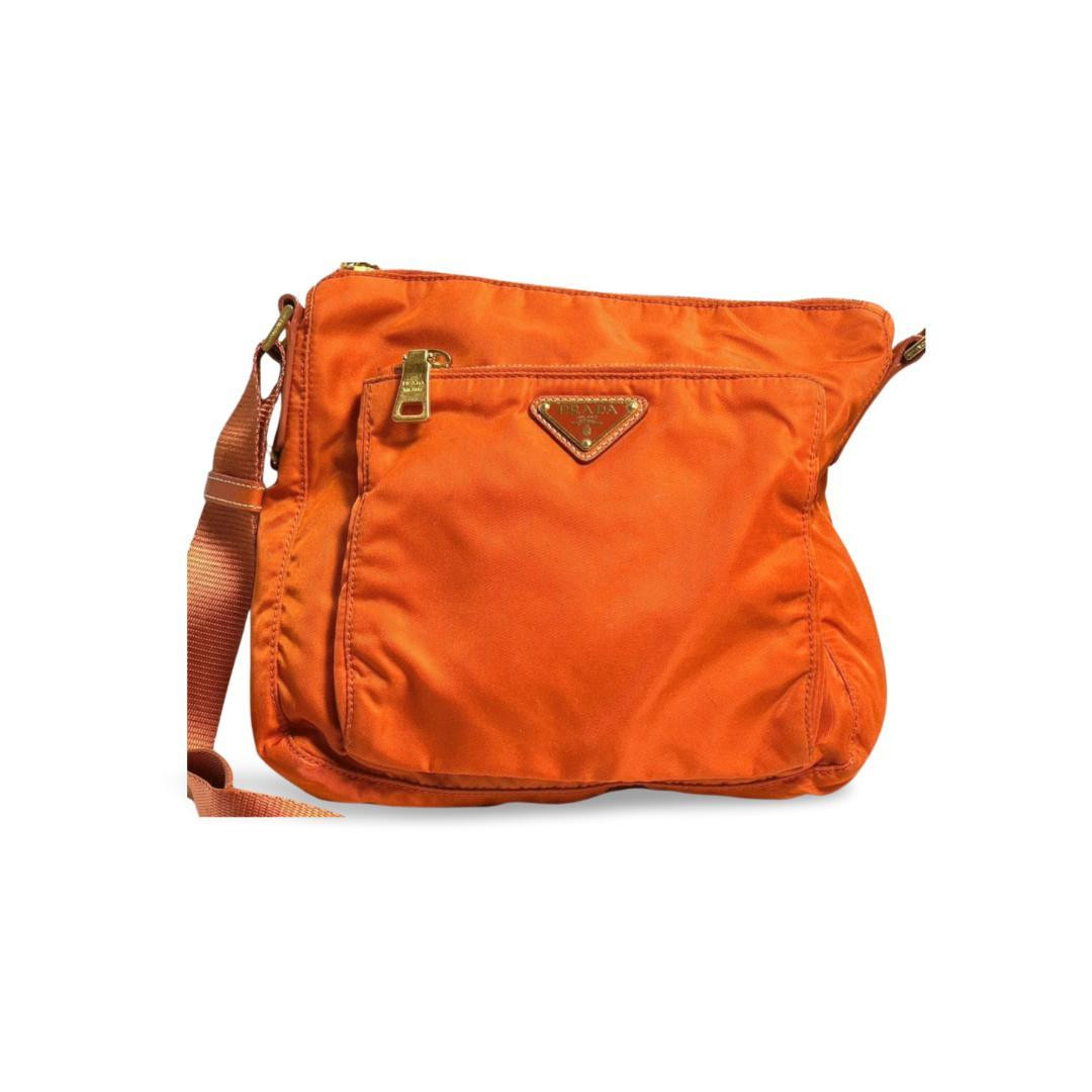 PRADA Nylon Exterior Orange Bags & Handbags for Women for PRADA Nylon Exterior Orange Bags & Handbags for Women for