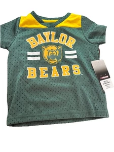 NEW Baylor University Bears Jersey Shirt Infant Baby 6-12 Month Colosseum - Picture 1 of 7