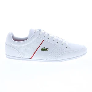 Lacoste Nivolor 0721 1 P CMA Mens White Leather Lifestyle Sneakers Shoes 10.5 - Picture 1 of 5