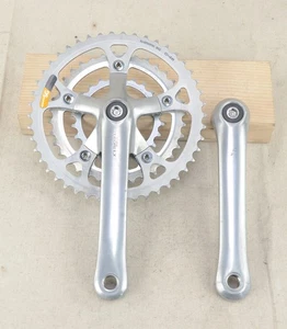 Guarnitura Shimano FC-M550 Deore LX 46/36/24, 7 velocità, cono quadrato 175 vintage anni 90 - Foto 1 di 8