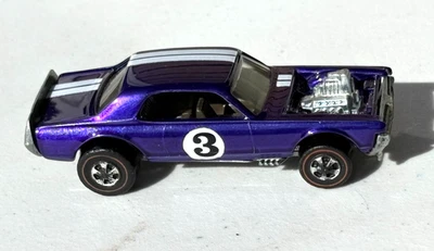 1969 REDLINE HOT WHEELS Nitty Gritty Kitty фиолетовый ВОССТАНОВЛЕН - Изображение 1 из 4