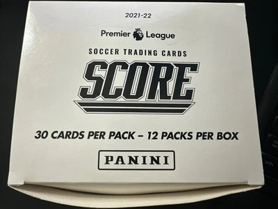 2021-22 Score EPL Premier League Value Pack Box - 30 Cards/Pack - 12 Packs/box - Image 1 of 3