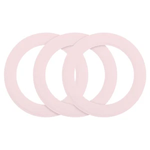 3Pcs Bague Autocollant Magnétique, Bague Adaptateur Magnétique, Rose - Photo 1 sur 8