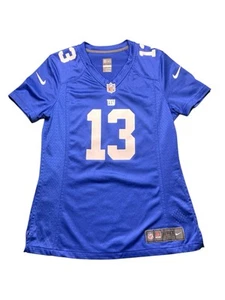 Camiseta deportiva para mujer Nike OnField New York Giants #13 Odell Beckham Jr azul medio - Imagen 1 de 8