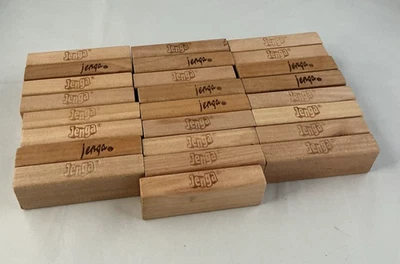 Bloques de repuesto Jenga 25 mezclados clásicos Jenga madera dura genuina ~ ENVÍO GRATUITO Foto 1 de 2