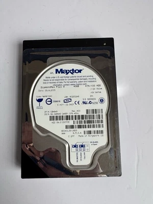MAXTOR DiamondMax Plus 8 40GB Internal 7200RPM 3.5" (6E040L0) IDE HDD - Image 1 of 4