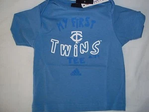 ADIDAS T shirt Major League Baseball TWINS Infant Boys Size 12 mos. NEW - Picture 1 of 1