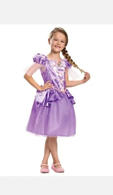 Disfraz de princesa Rapunzel Disney, niño pequeño talla 3-4T, ¡Nuevo! Foto 1 de 4