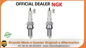KIT 2 CANDELE NGK DCPR8E ORIGINALE DUCATI MONSTER 600 1994-2001 - Imagen 1 de 1