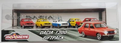 MAJORETTE · DACIA 1300 ROMANIA GIFTPACK · 5-CAR SET · 1:64 · BRAND NEW & RARE - Image 1 of 4