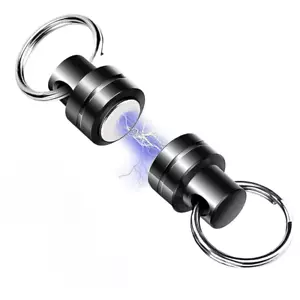 Magnetischer Schlüsselhalter Schlüsselanhänger, abnehmbarer Schlüsselring Schnellspanner Schlüsselanhänger - Bild 1 von 8