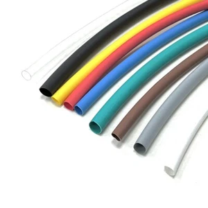 2:1 Heat Shrink Sleeving Tubing All Colours - 2:1 Shrink Ratio Auto Electrical - Picture 1 of 1