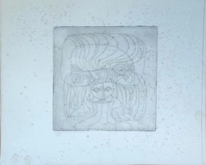 BOONAR ANNAMARIA (?) SENZA TITOLO 1969 inciso cm. 15,3 x 15,5 - Imagen 1 de 1