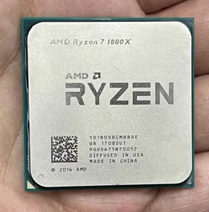 AMD Ryzen 7 1800X R7-1800X CPU Processors Socket AM4 3.6 GHz 14 nm 8-Core - Picture 1 of 2