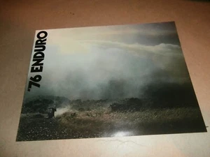 Original 1976 Yamaha Enduro Motorcycle Sales Brochure DT100 GT80 DT125 DT175 ect - Picture 1 of 7
