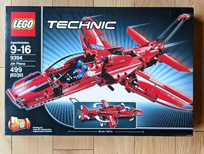 New LEGO TECHNIC 9394 Jet Plane SET - 499 pcs age 9-16 SEALED Retired - Image 1 of 4
