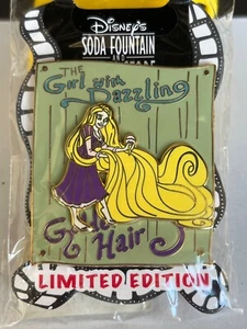 Rare Disney Tangled Rapunzel LE Pin LE 300 Soda Hollywood new G7 - Picture 1 of 4