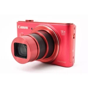 Cámara digital Canon roja PowerShot SX610 HS zoom óptico 18x 85%-90% nueva - Imagen 1 de 12