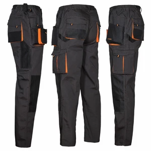 Arbeitshose Bundhose grau schwarz Multifunktion Hose Arbeitskleidung Gr.44 - 64 - Bild 1 von 25
