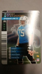 Tarjeta WOTC NFL SHOWDOWN TODD STEUSSIE 1ST & GOAL #136 - Imagen 1 de 1