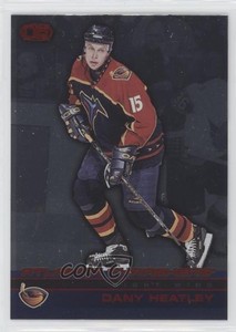 2002-03 Pacific Heads Up Red /80 Dany Heatley #4