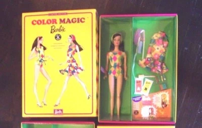 Barbie Color Magic 2004 LE Grant A Wish Mini Convención Foto 1 de 2