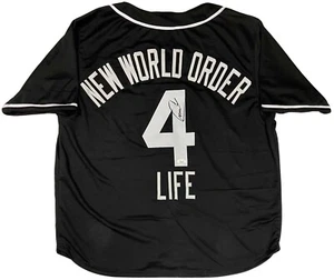 THE GIANT BIG SHOW PAUL WIGHT II Signed Autographed NWO JERSEY 4 Life JSA CERT - Picture 1 of 9