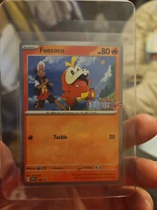 Fuecoco 192 Sv: Scarlet &Violet Surging Sparks Promo Card - Picture 1 of 2