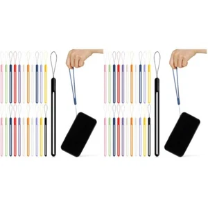  2 Count Handyriemen Arbeit Fräulein Handy-Handschlaufe Telefonhandgelenkriemen - Zdjęcie 1 z 12
