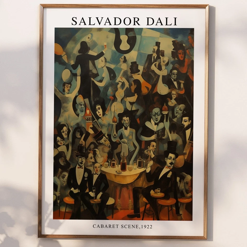 Salvador Dali Poster Exhibition, Surrealism, Art Commission, — 第 1/4 张图片