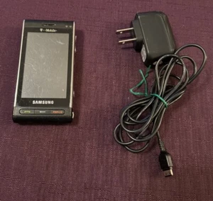 Samsung Memoir SGH-T929 - Cellulare nero (T-Mobile) GSM CAMERA RARO vintage! - Foto 1 di 19