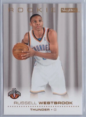 ****Russell Westbrook 2008-09 Skybox Rookie Card # 204 - Imagem 1 de 2