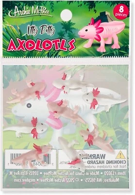 ITTY BITTY AXOLOTLS - 8 Piece Assorted Bag - Image 1 of 3