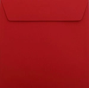 Paper24Plus # 25 St. Rosen Rot Selbstklebend -18 x 18 cm 180 x 180 mm - Bild 1 von 2