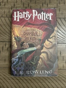 Harry Potter & die Kammer des Schreckens 1. Amerikanische Ausgabe Erstdruck Fehldruck - Bild 1 von 10