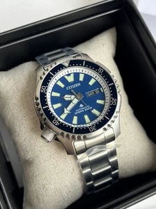 New! Citizen Promaster Diver Watch NY0161-63L Automatic Fugu Limited Edition - Picture 1 of 7