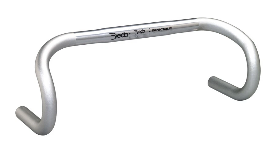 Deda Elementi SPECIALE 26.0 Classic Round Drop Handlebar : SILVER 42/44/46 - Image 1 of 1