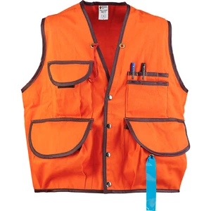 Jim-Gem Pro 10-Pocket Cotton Army Duck Cruiser Vest X-Large 43-46 Orange - Bild 1 von 2