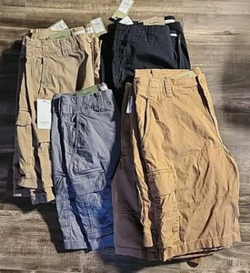 Pantalones Cortos Carga Goodfellow & Co Para Hombre 11" Ajuste Regular Varios Colores/Tallas Nuevos con Etiquetas - Imagen 1 de 1