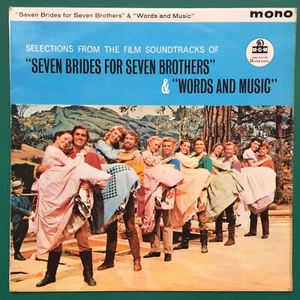 SEVEN BRIDES, WORDS MUSIC Soundtracks LP Howard Keel Judy Garland Lena Horne MGM - Picture 1 of 12