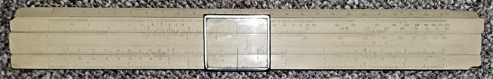 Holz Rechenschieber System Rietz - Nostalgie aus der DDR - Bild 1 von 1