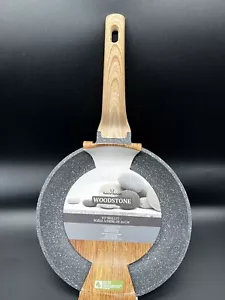 Natural Elements Woodstone Nonstick Fry Skillet 9.5" Kitchen Cookware Heavy Duty - Picture 1 of 6