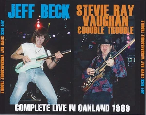 JEFF BECK + STEVIE RAY VAUGHAN - COMPLETE LIVE IN OAKLAND 1989 (3CD) - Picture 1 of 2