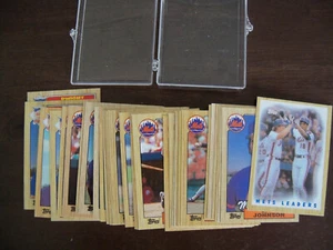 1987 TOPPS BASEBALL NEW YORK METS TEAM SET 32 CARDS NM-MT - Picture 1 of 1