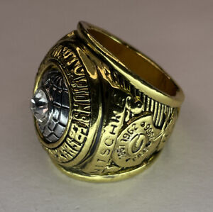 1966 Green Bay Packers NFL World Championship Ring “Nitschke” Size 11, New
