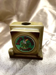 CL08 Vintage Ceramic Camera Toothpick Holder Bush Garden Florida Souvenir - Imagen 1 de 7