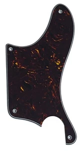 Custom Fit For Fender Tele Caballo Tono Ligero No Pickup Guitar Pickguard Brown - Picture 1 of 4