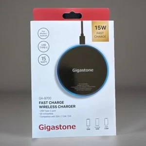 Qi Fast Charge Wireless Charger USB Type-C Port Qi-Compatible 10w/7.5w/5w - Picture 1 of 3